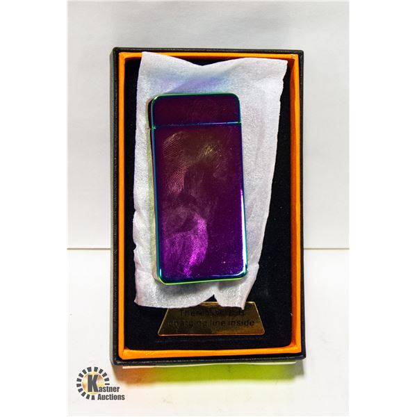 NEW RAINBOW METALLIC USBCHARGED PLASMA ARC LIGHTER