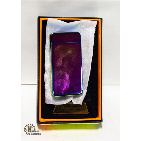 NEW RAINBOW METALLIC USBCHARGED PLASMA ARC LIGHTER