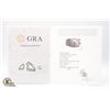 Image 3 : #669-1.00 CT GRA CERTIFIED ROUND BRILLIANT CUT