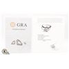 Image 3 : #654-3.00 CT GRA CERTIFIED ROUND BRILLIANT CUT