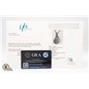Image 2 : #666-3.00 CT GRA CERTIFIED ROUND BRILLIANT CUT
