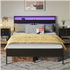Image 1 : NEWLY ASSEMBLED ROLANSTAR METAL PLATFORM BED