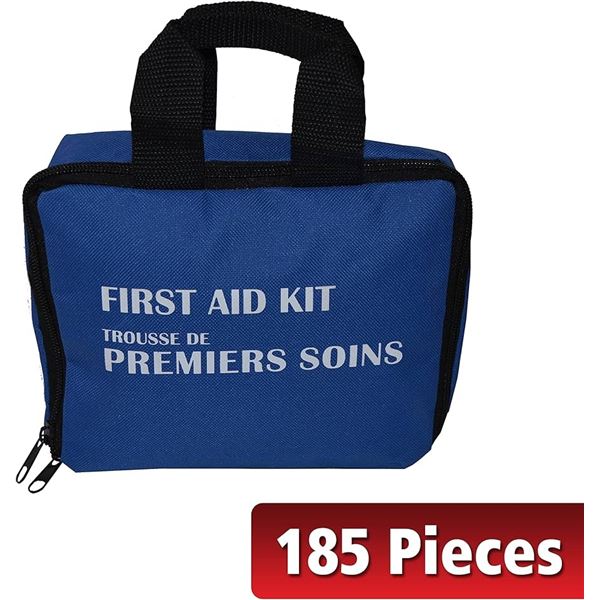 BRAND NEW 185 PCS FIRST AID CENTRAL FIRST AID KIT