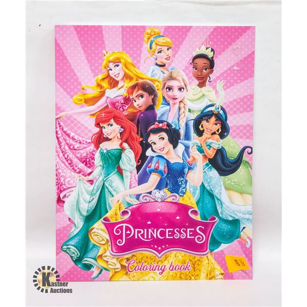 NEW PRINCESSES COLOURING BOOK