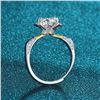 Image 2 : 1 CT GRA CERTIFIED MOISSANITE 925 SILVER