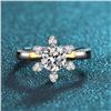 Image 3 : 1 CT GRA CERTIFIED MOISSANITE 925 SILVER