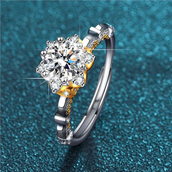 1 CT GRA CERTIFIED MOISSANITE 925 SILVER