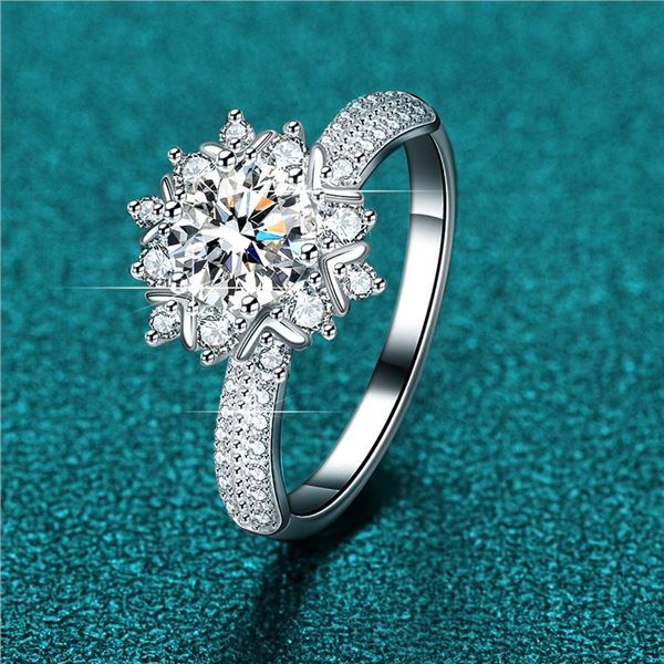 1 CT GRA CERTIFIED MOISSANITE 925 SILVER