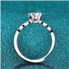 Image 3 : 1 CT GRA CERTIFIED MOISSANITE 925 SILVER