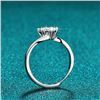 Image 3 : 1 CT GRA CERTIFIED BRILLIANT CUT MOISSANITE