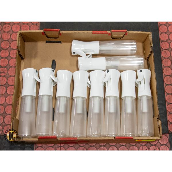 NEW LOT OF 10 SPRAY BOTTLES