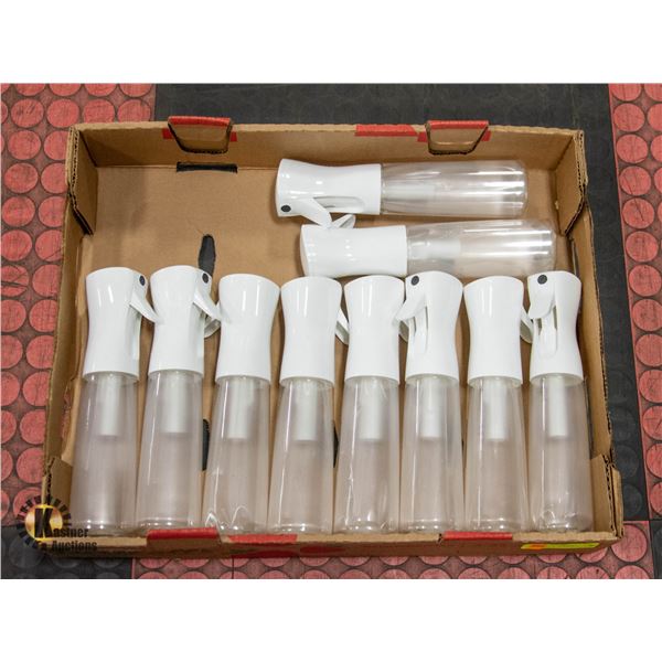 NEW LOT OF 10 SPRAY BOTTLES