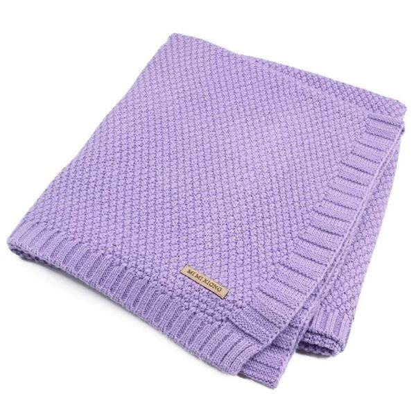 BRAND NEW MIMI XIONG BABY BLANKET PURPLE