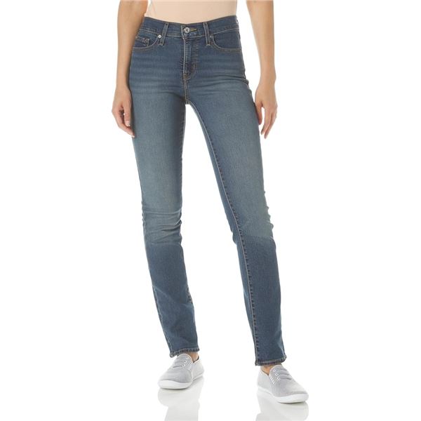 NEW LEVI 314 SHAPING STRAIGHT MID RISE SZ 27/32