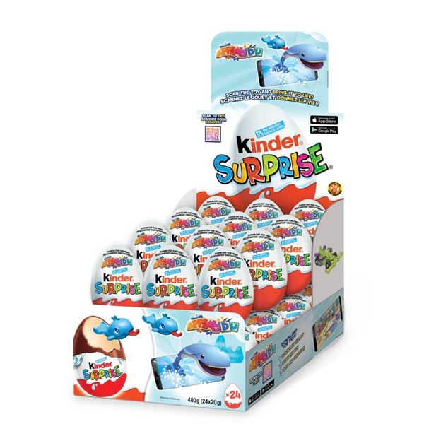 NEW 24 KINDER SURPRISE EGGS
