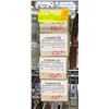 Image 1 : 4 BOXES OF MOUNTED FLAP WHEELS 1" DIA 5/8" WID
