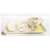 Image 1 : INDIGO DECORATIVE CERAMIC SERVING SET