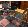 Image 1 : PATIO TABLE AND 2 CHAIRS 28" X 23.5"