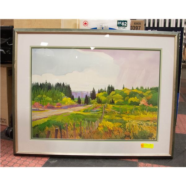 K. THOMSON 18 / 450 LTD EDITION PRINT, 37 IN X 28