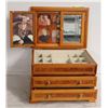 Image 1 : JEWELLERY KEEPSAKE MIRRORED BOX 12 X 8 X 8.5"