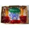 Image 1 : COLOURED GLASS AND PLASTIC PIECES