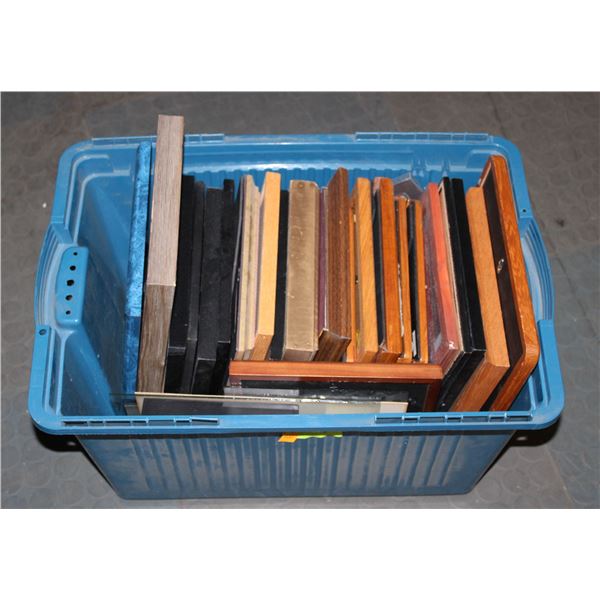 BOX OF PICTURE FRAMES