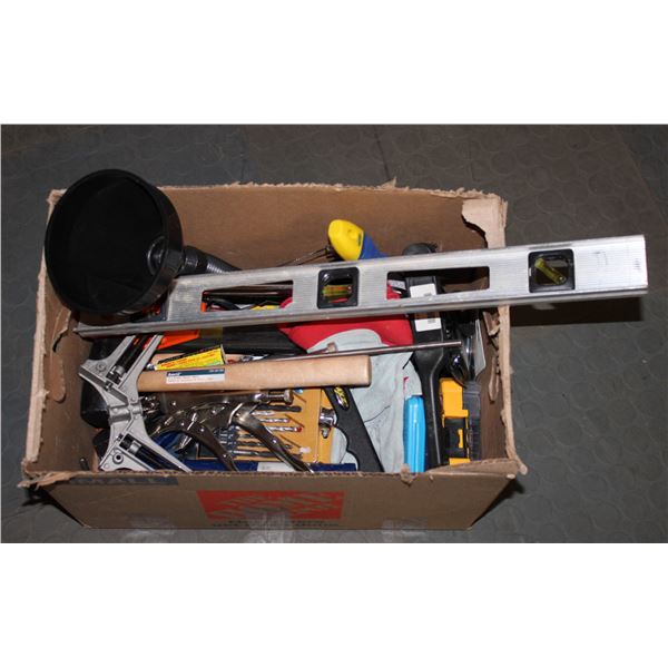 TOOLS- ASSORTED BOX LOT