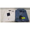 Image 1 : NEW MEN'S SHIRTS 1DENIM 1WHITE SIZE 2XL