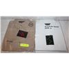 Image 1 : NEW MEN'S SHIRTS 1TAN 1WHITE SIZE M