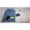 Image 1 : NEW MEN'S SHIRTS 1DENIM 1WHITE SIZE 2XL