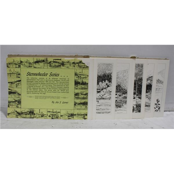 LOT OF VINTAGE LITHOGRAPHS
