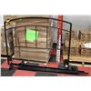 Image 1 : DOUBLE BED METAL HEADBOARD & FRAME- 60" X 48"