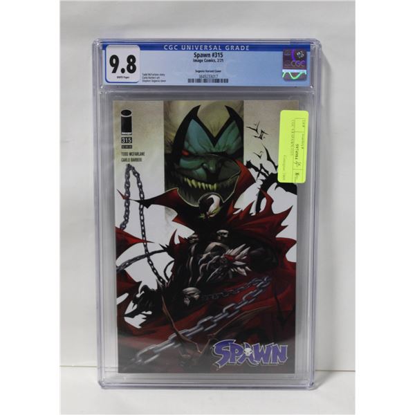 CGC 9.8 SPAWN #315