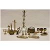 Image 1 : ASSORTED LIGHTWEIGHT BRASS ITEMS & BRASS BELLS