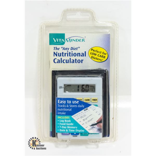 NEW NUTRITIONAL CALCULATOR VITAMINDER