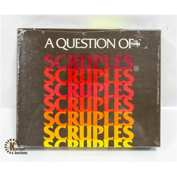 VINTAGE SEALED 1984 A QUESTION OF SCRUPLES