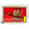 Image 1 : VINTAGE CHINESE SHIP IN ORIGINAL BOX