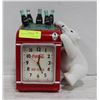 Image 1 : COKE COLLECTORS CLOCK