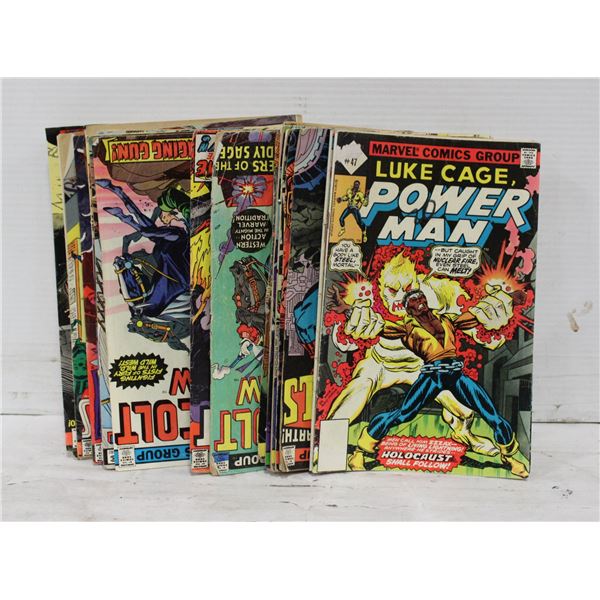 BOX OF VINTAGE COMIC BOOKS