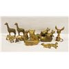 Image 1 : BRASS ANIMAL FIGURES