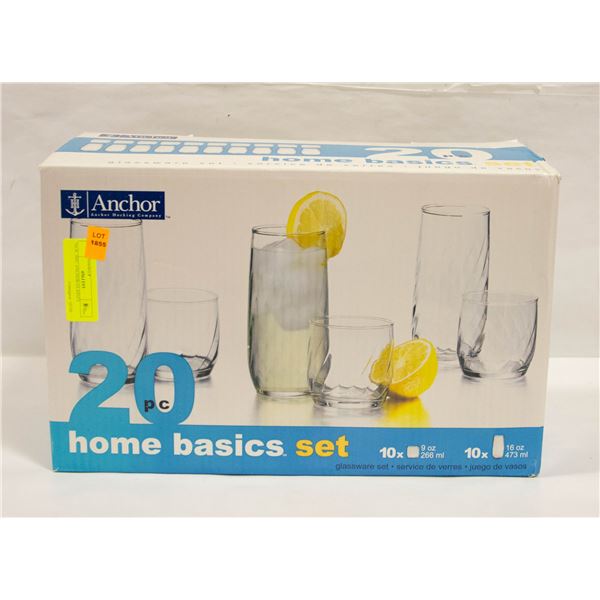 NEW 20PC ANCHOR GLASSES