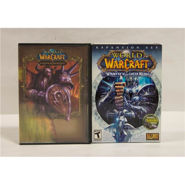 WORLD OF WARCRAFT LOT INCLUDES TRADING CARDS FROM