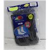 Image 1 : BLACK CREW SOCKS 12-16 SIZE 6-PACK FRUIT OF