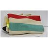 Image 1 : ANTIQUE HUDSON BAY WOOL BLANKET 100% WOOL