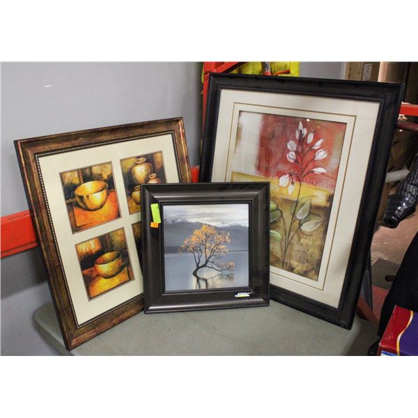 3 ESTATE WALL HANGINGS