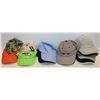 Image 1 : BASEBALL STYLE HATS- BOX LOT OF 22 ASSORTED