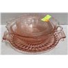 Image 1 : ESTATE PINK DEPRESSION GLASS ALL TOGETHER-ESTATE