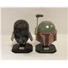 Image 1 : BOX W/ 2 STAR WARS HELMETS DARTH VADER & BOBA