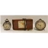 Image 1 : ANTIQUE TABLE TOP CLOCKS VARIOUS