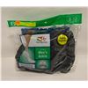 Image 1 : BLACK ANKLE SOCKS 6-12 SIZE 6-PACK FRUIT OF